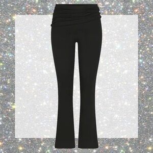 SKIMS Cloud Foldover Pant in Onyx size XS NWT!